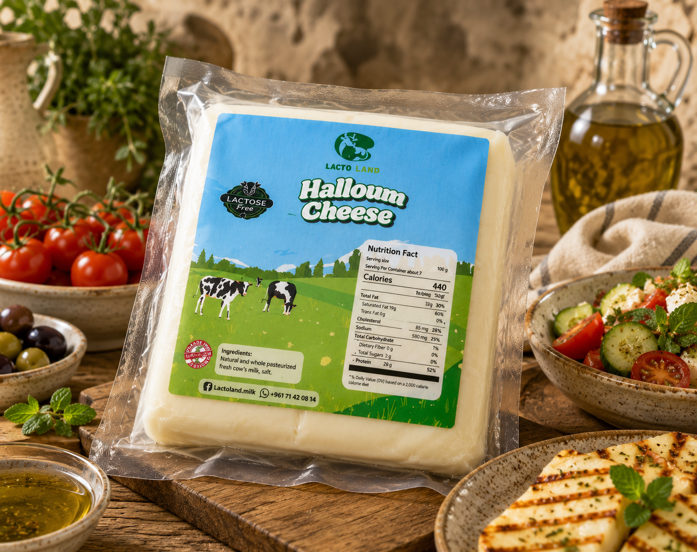 Lactoland Halloumi Cheese